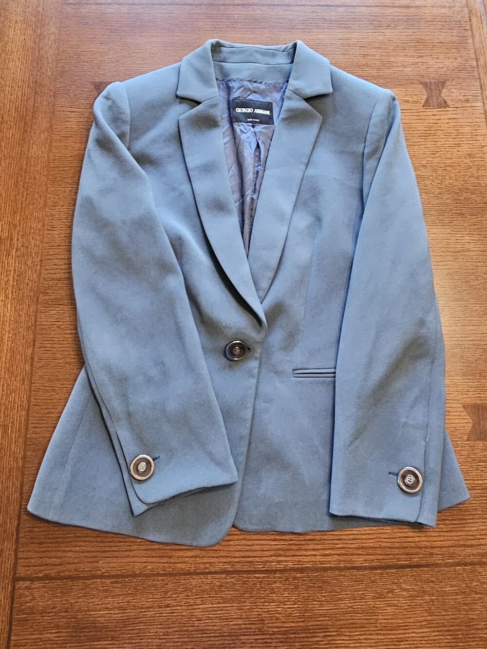Giorgio Armani Blazer Measures A Small